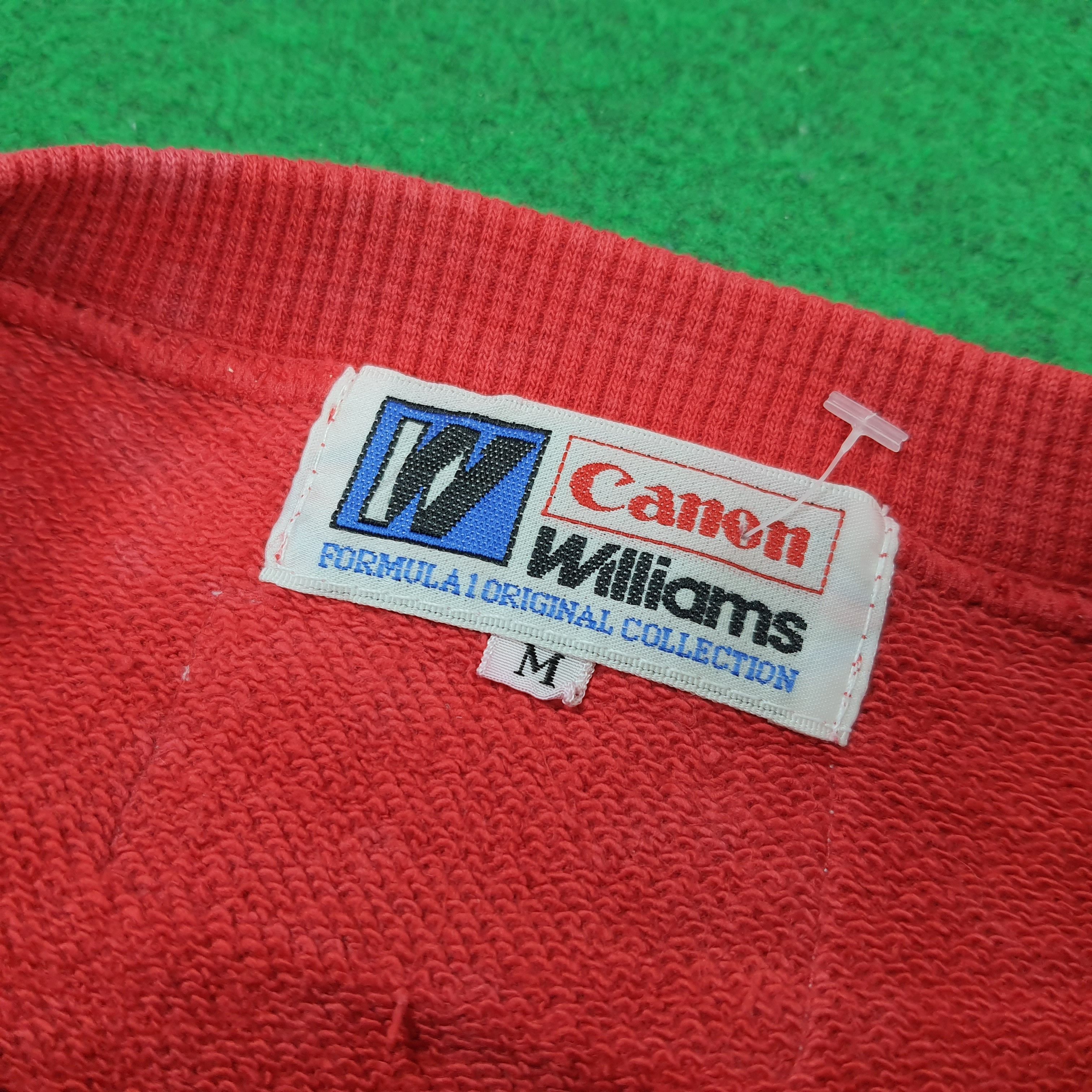 Canon Vintage Canon Williams Team F1 Racing Spirit Pullover C295N6 Size US M / EU 48-50 / 2 - 7 Thumbnail