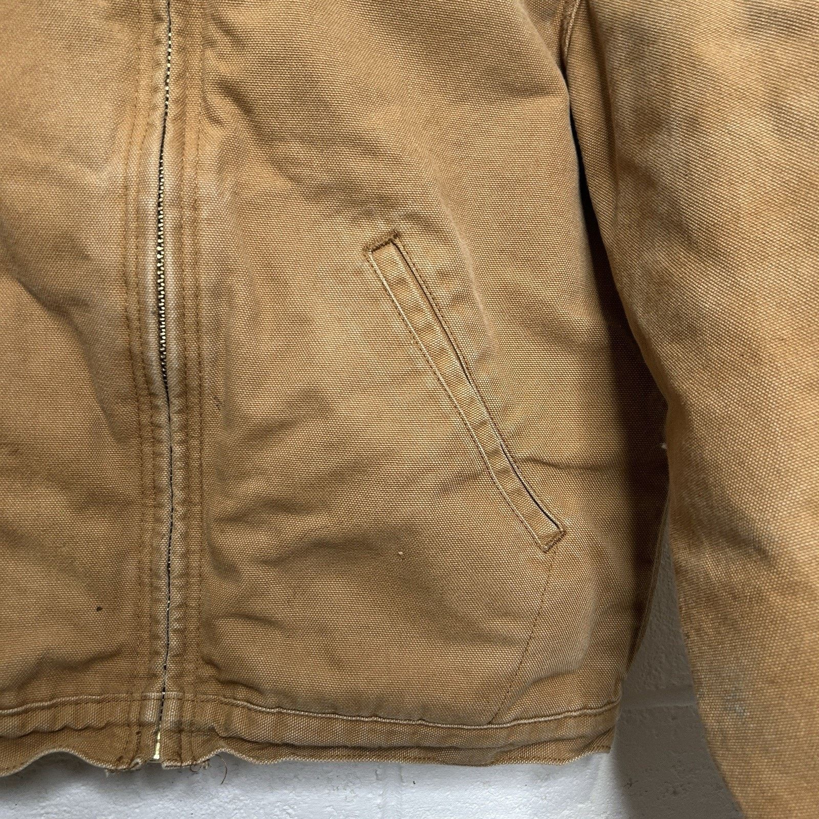 Vintage Dickies Blanket-Lined Canvas Detroit Jacket “Brown”