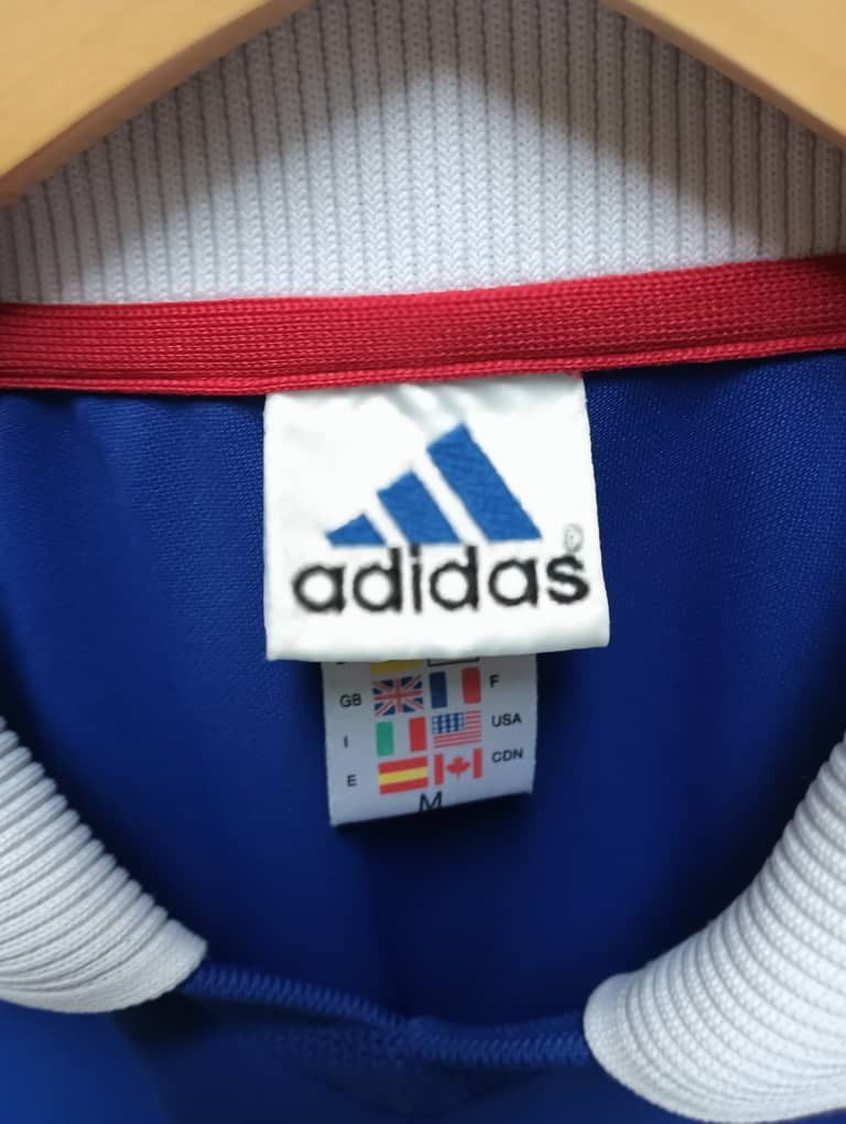 Adidas × Vintage Vintage 90s jfa japan national jersey Size US M / EU 48-50 / 2 - 6 Thumbnail