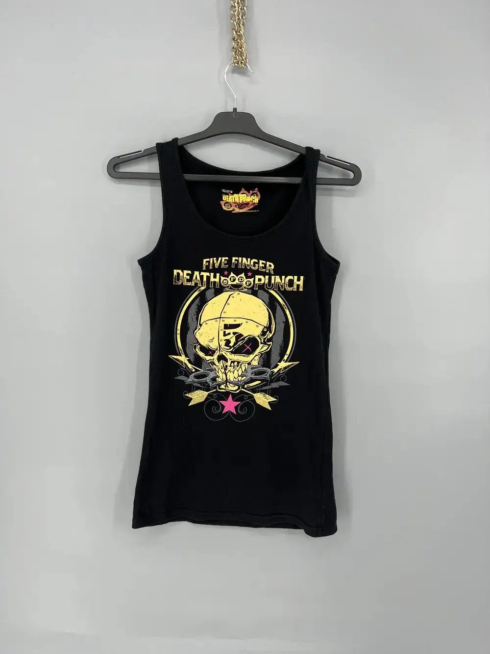 Band Tees Vintage Five Finger Death Punch streetwear vintage rock tee Size US S / EU 44-46 / 1 - 1 Thumbnail