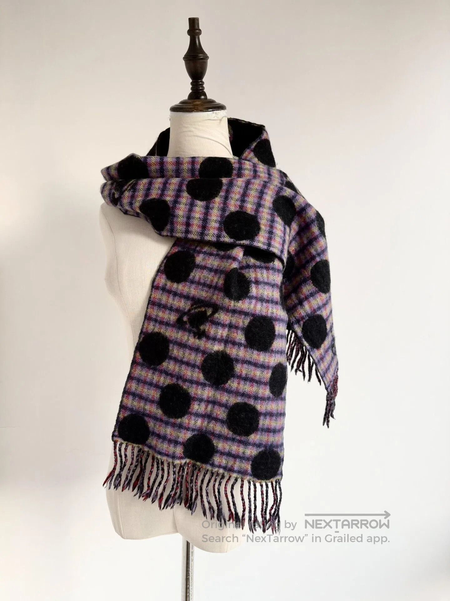 Vivienne Westwood Vivienne Westwood Vintage Polka Dot Saturn Scarf. Size ONE SIZE - 1 Thumbnail