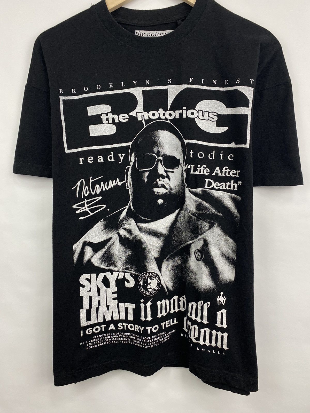 Rap Tees 🇺🇸Vintage THE NOTORIOUS BIG Ready To Die Life After Death tee Size US M / EU 48-50 / 2 - 3 Thumbnail