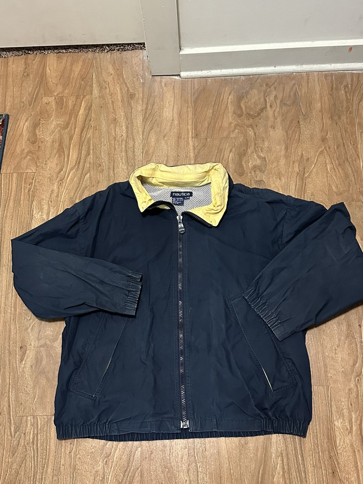 Nautica × Vintage Vintage nautica zip up Size US L / EU 52-54 / 3 - 1 Thumbnail