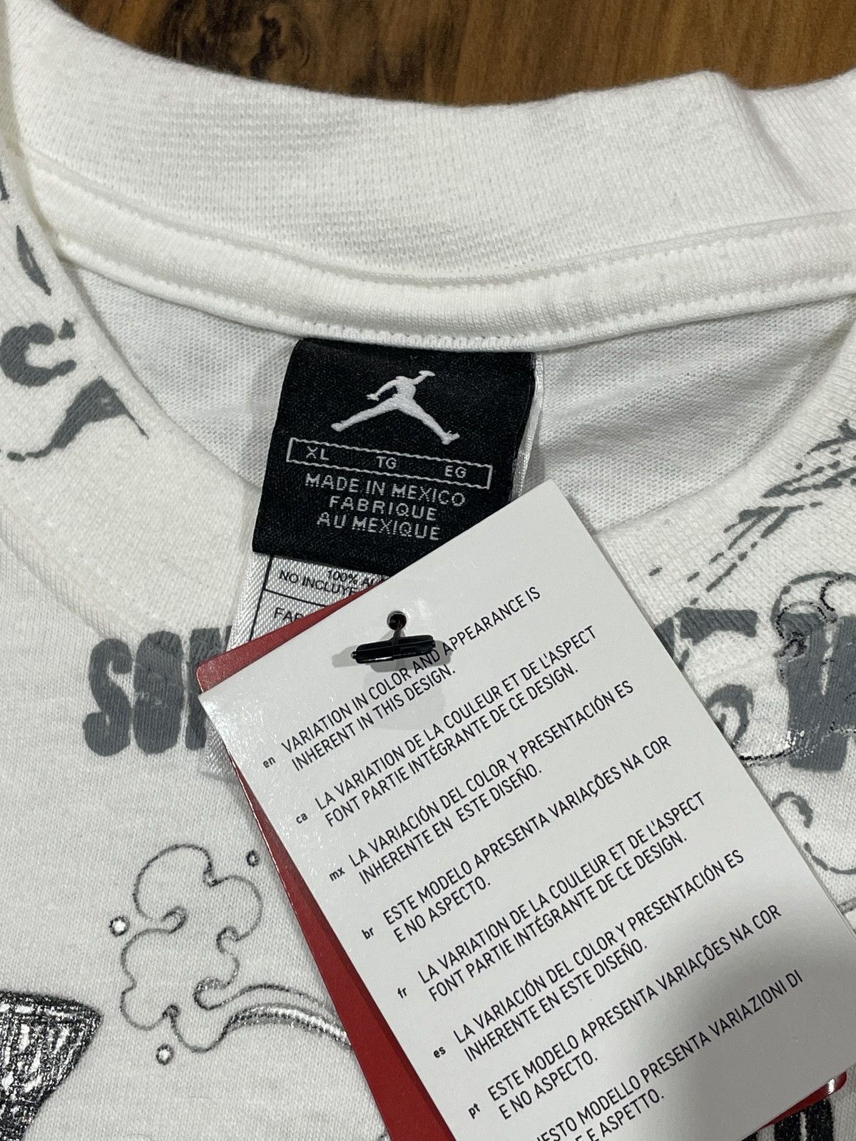 Jordan Brand × Nike × Vintage Vintage Jordan playground shirt brand new 3M XL Size US XL / EU 56 / 4 - 10 Thumbnail