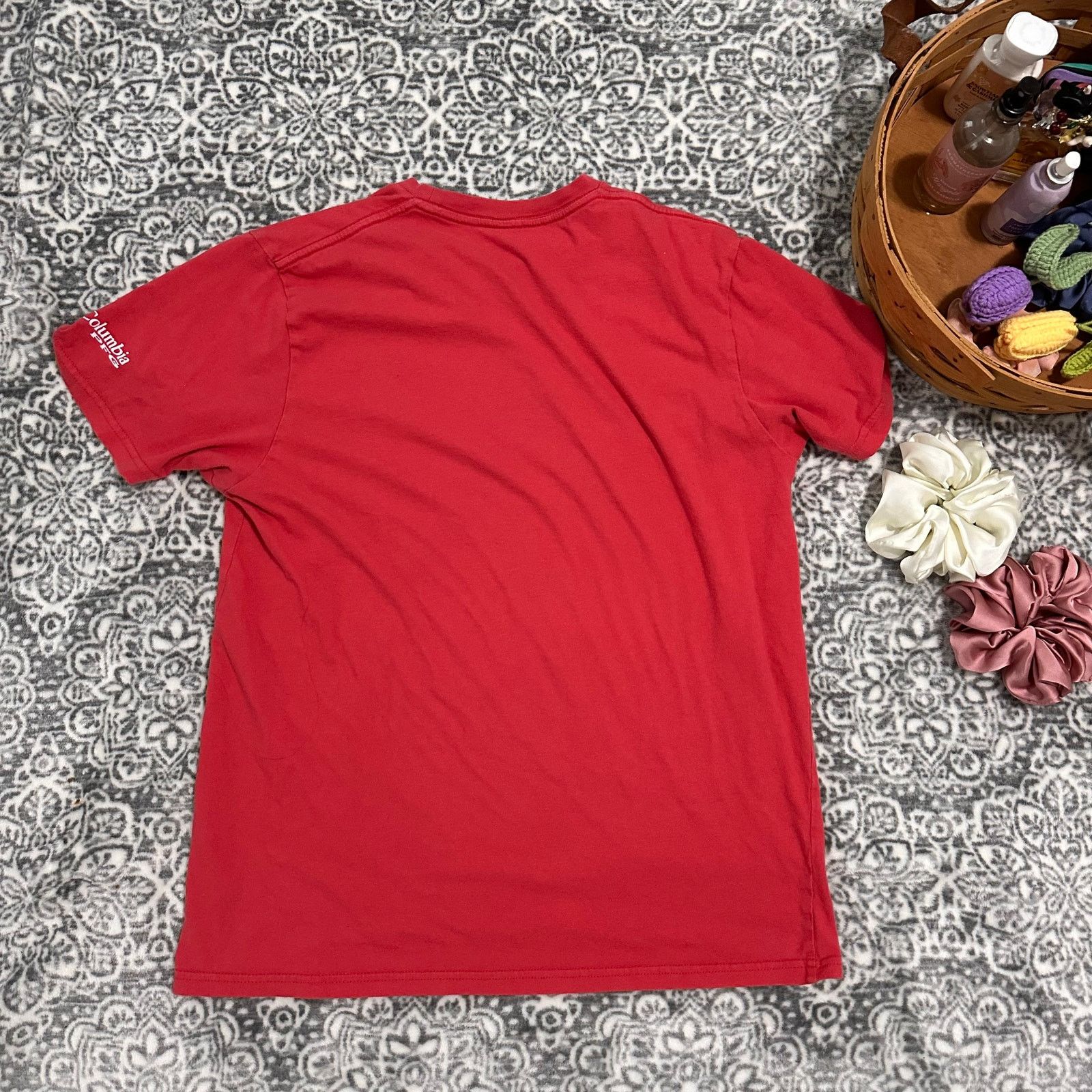 Columbia Columbia PFG Tshirt American Flag Size Medium Short Sleeve Size US M / EU 48-50 / 2 - 4 Thumbnail