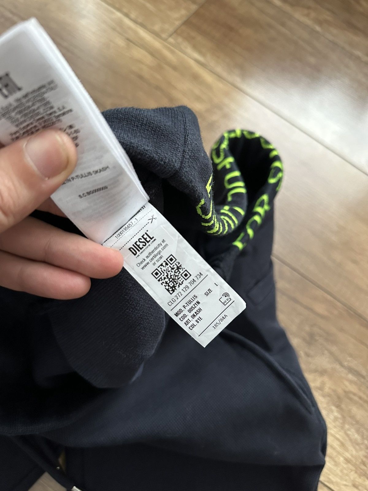 Diesel Diesel Suit Zip Hoodie and Sweatpants Joggers Size US L / EU 52-54 / 3 - 25 Thumbnail