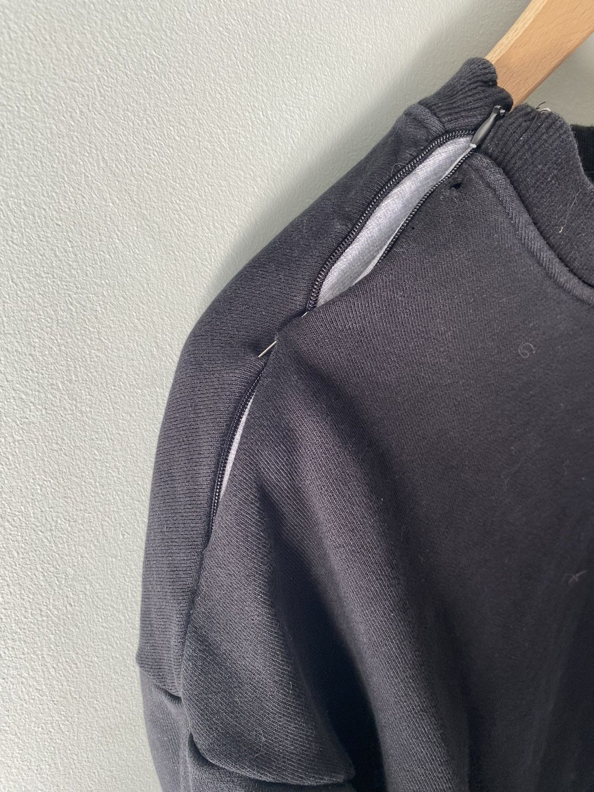 SPENCER BADU Spencer Badu Black Side Zip Sweater Size US L / EU 52-54 / 3 - 4 Thumbnail