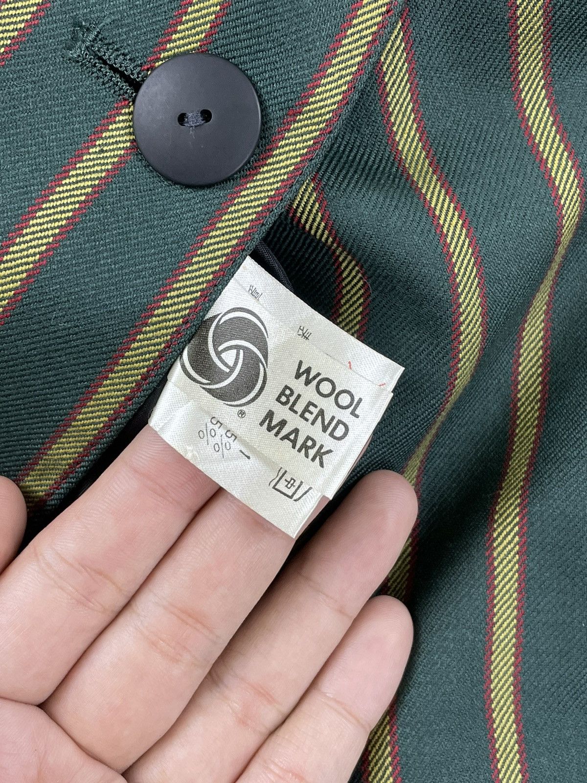 Jean Paul Gaultier 🔥Jean Paul Gaultier Junior Green Stripes Jacket Size US M / EU 48-50 / 2 - 17 Thumbnail