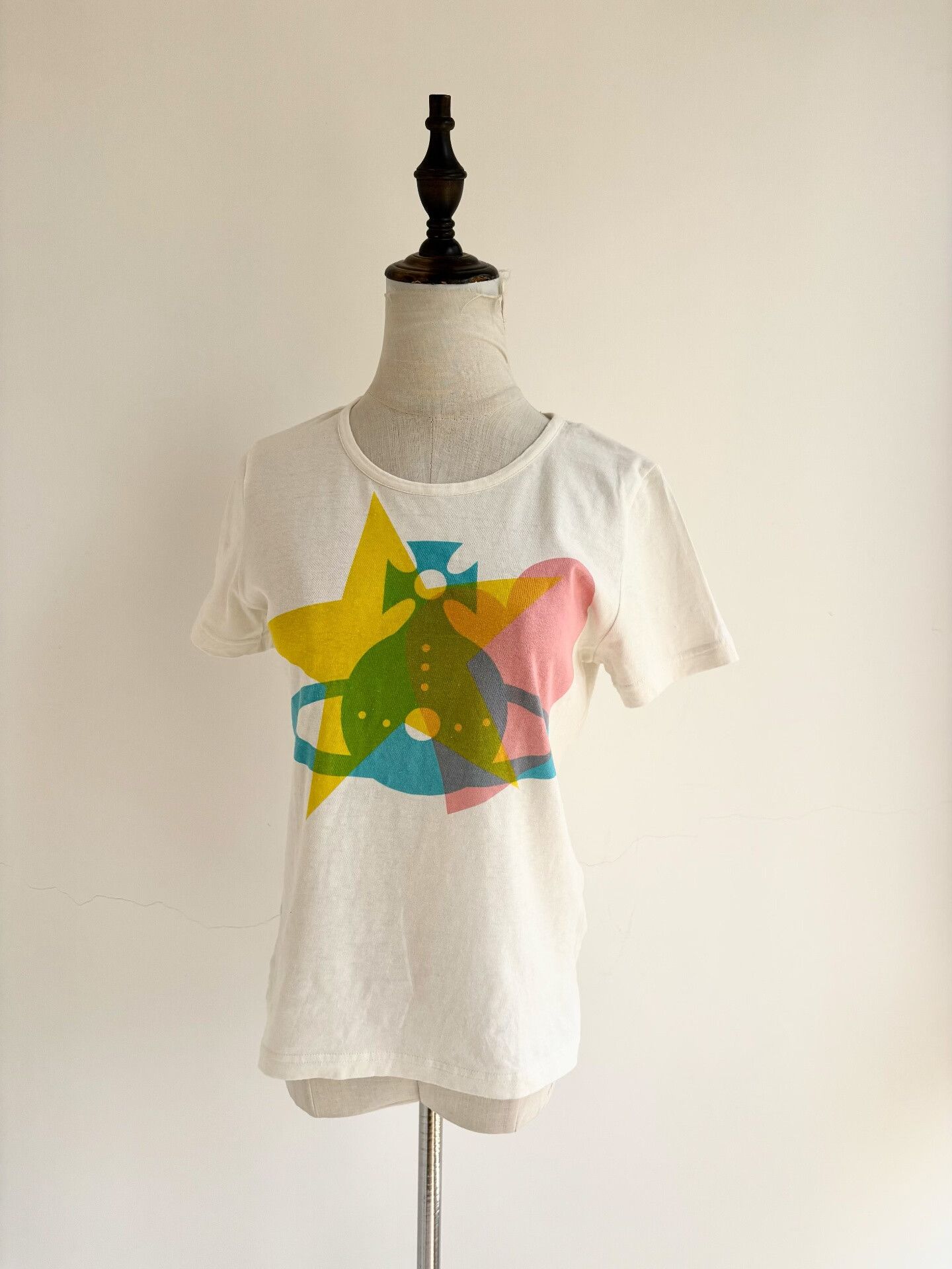 Vivienne Westwood Vivienne Westwood White Saturn Heart T-shirt Size M / US 6-8 / IT 42-44 - 1 Thumbnail