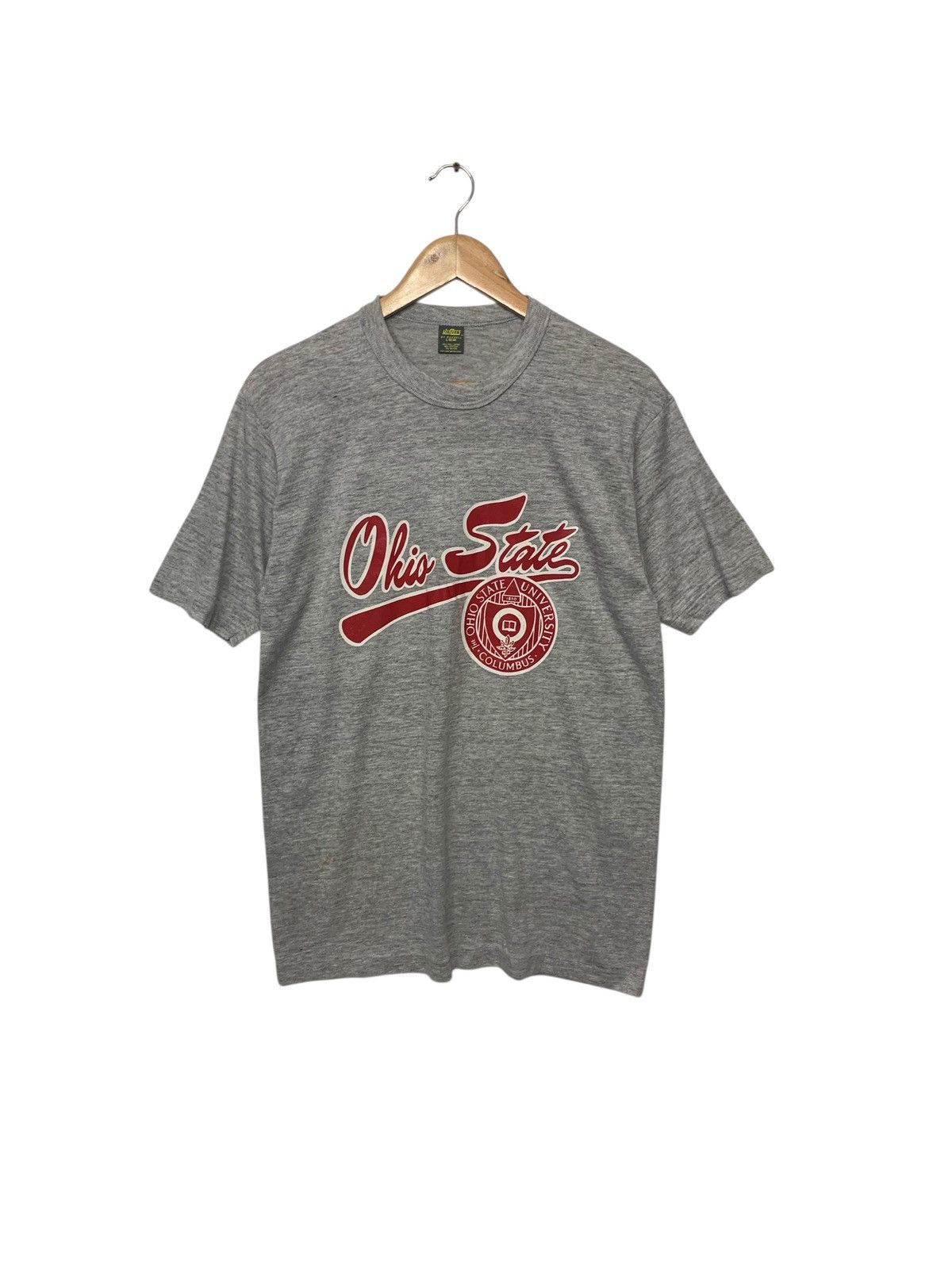 Jerzees Vintage Ohio State University Columbus By Russell T Shirt Size US L / EU 52-54 / 3 - 1 Thumbnail