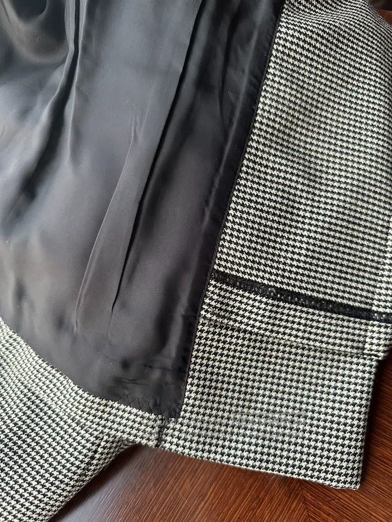 Comme des Garcons Comme Des Garcons Wool Houndstooth Asymmetrical Design Jac Size S / US 4 / IT 40 - 7 Thumbnail