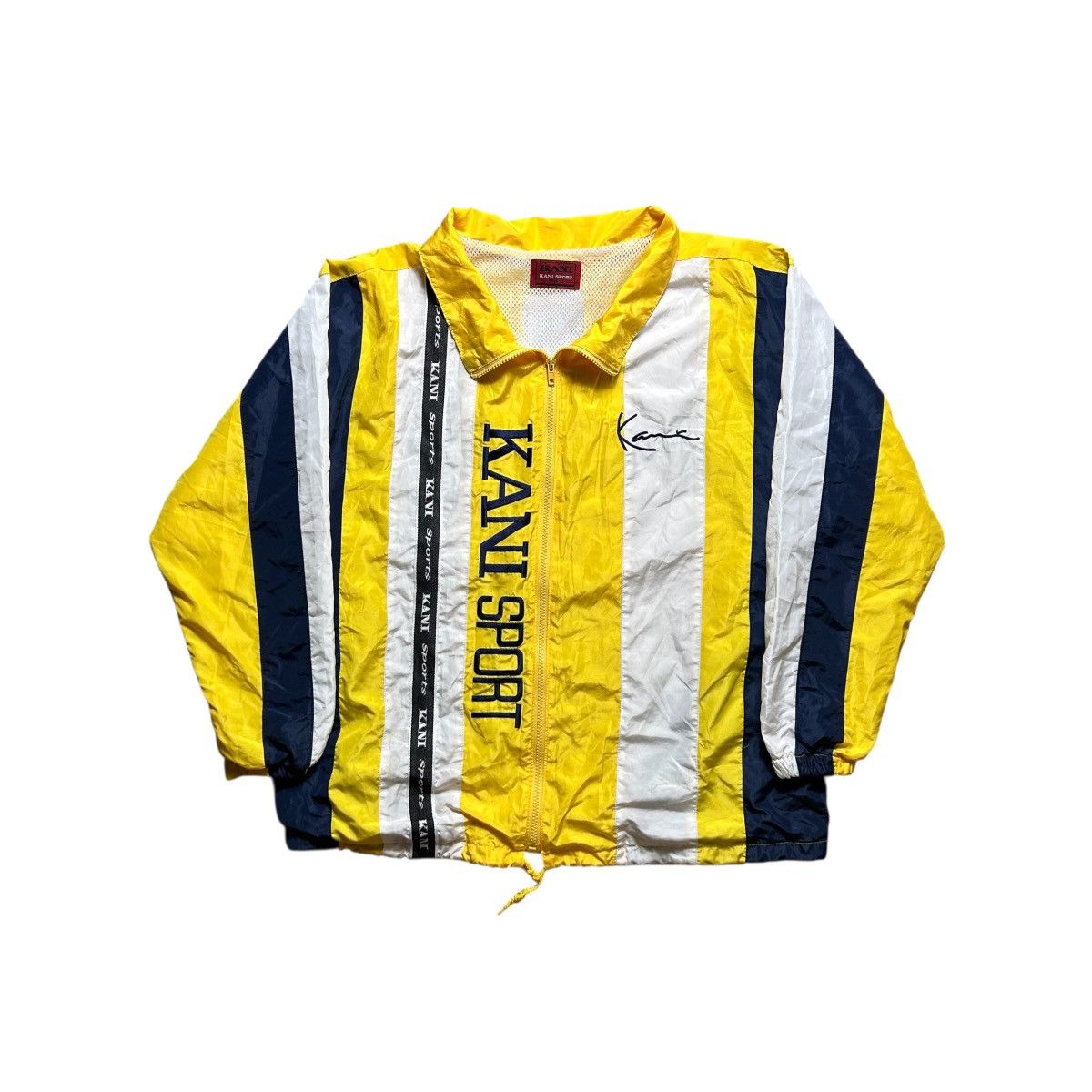 Karl Kani Vintage Karl Kani Big Logo Zipper Jacket Size US M / EU 48-50 / 2 - 1 Thumbnail
