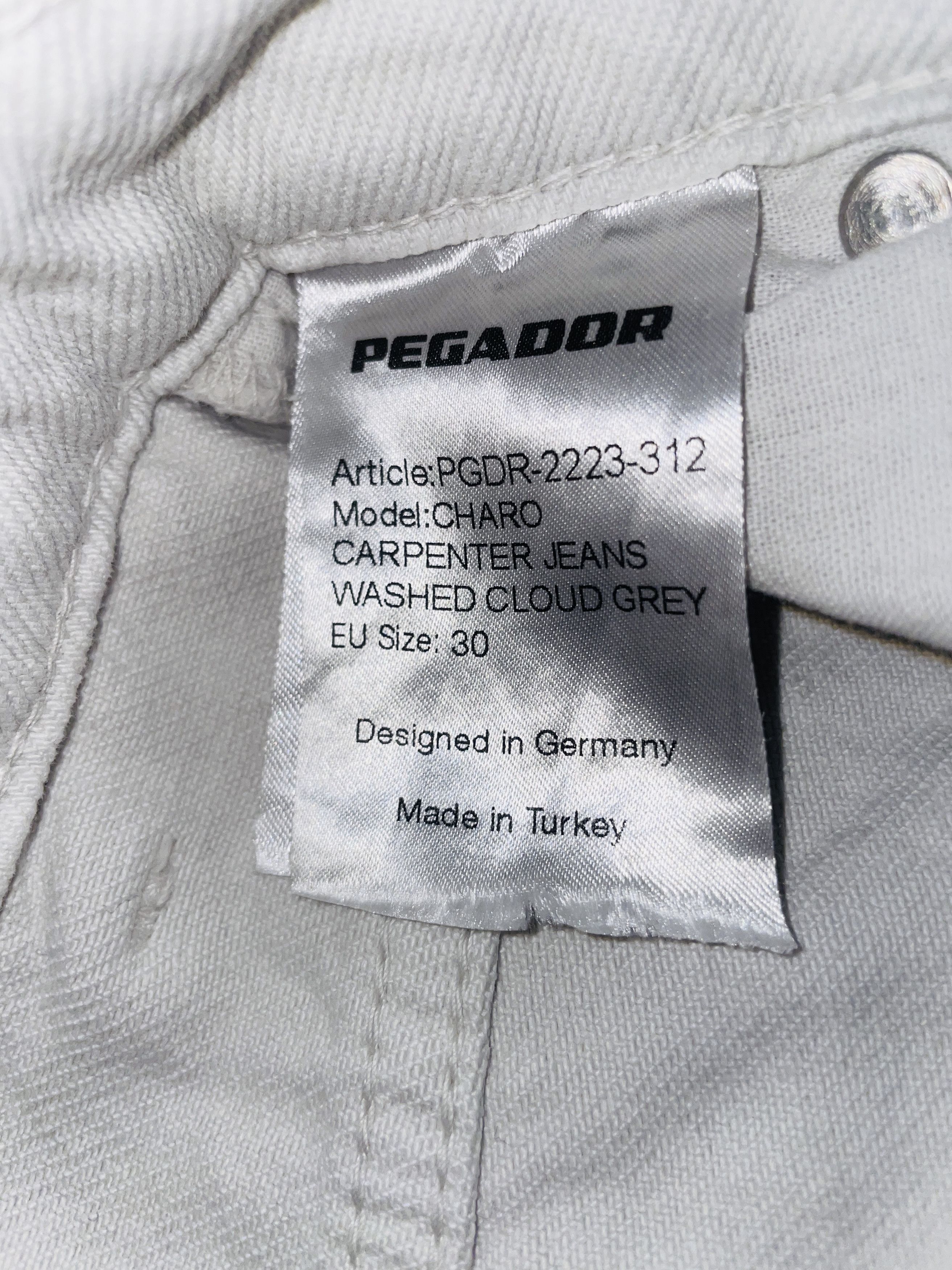Other 👖 29,90€ – Pegador Jeans Weiß–Quilted Knees – Größe S Size US 30 / EU 46 - 3 Thumbnail