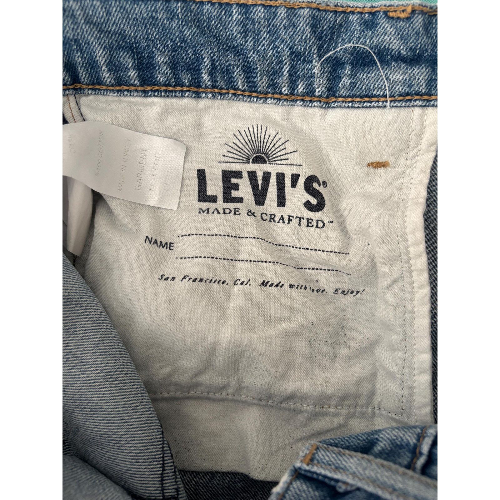 Levi's × Levi's Made & Crafted × Levi's Vintage Clothing Levi’s Made & Crafted Sample Jeans Floral Embroidery Archive Size US 27 - 10 Thumbnail