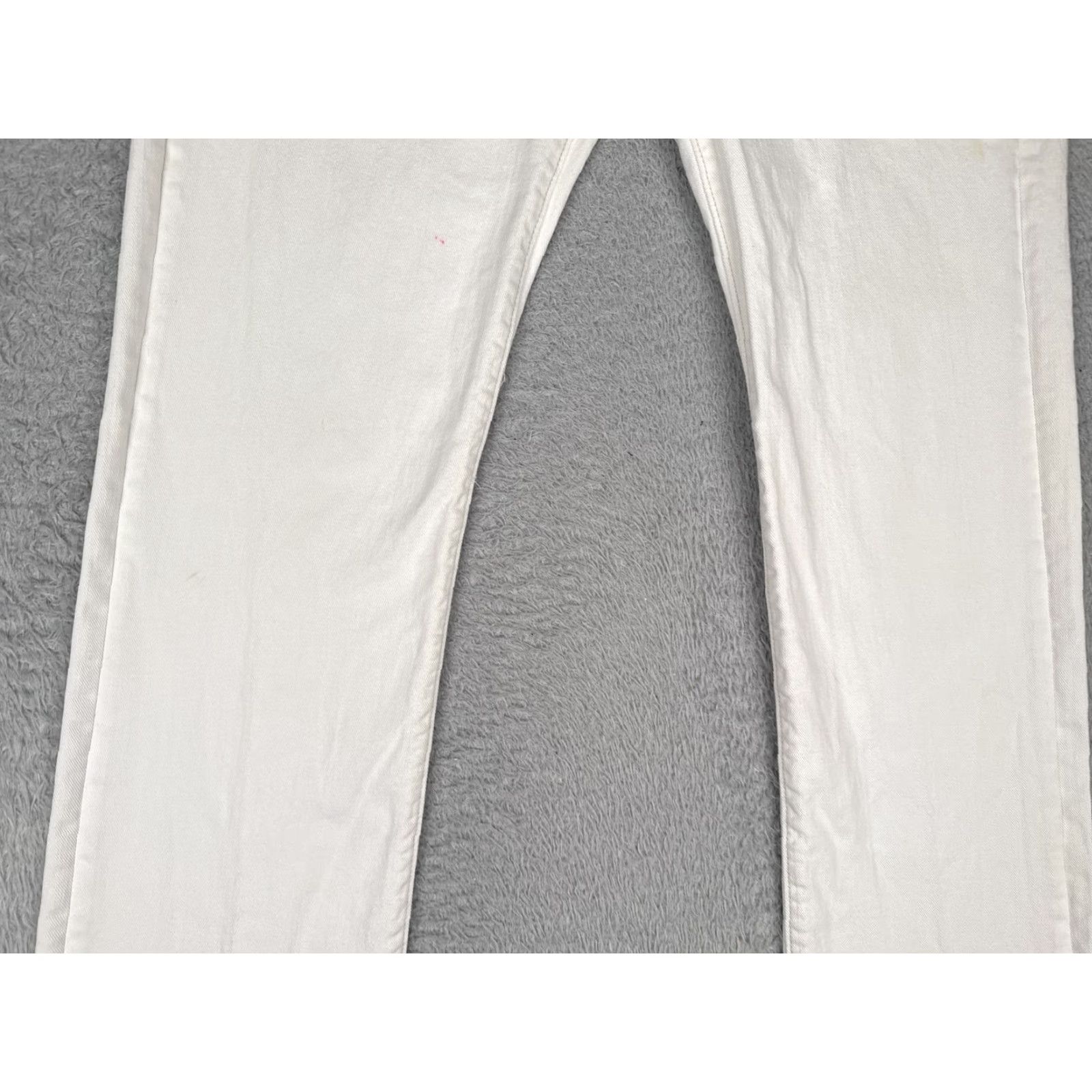 Gap Gap Jeans Womens 8A White Curvy Straight Stretch Denim Casual Mid Rise 28x29 Size 30" / US 8 / IT 44 - 3 Thumbnail