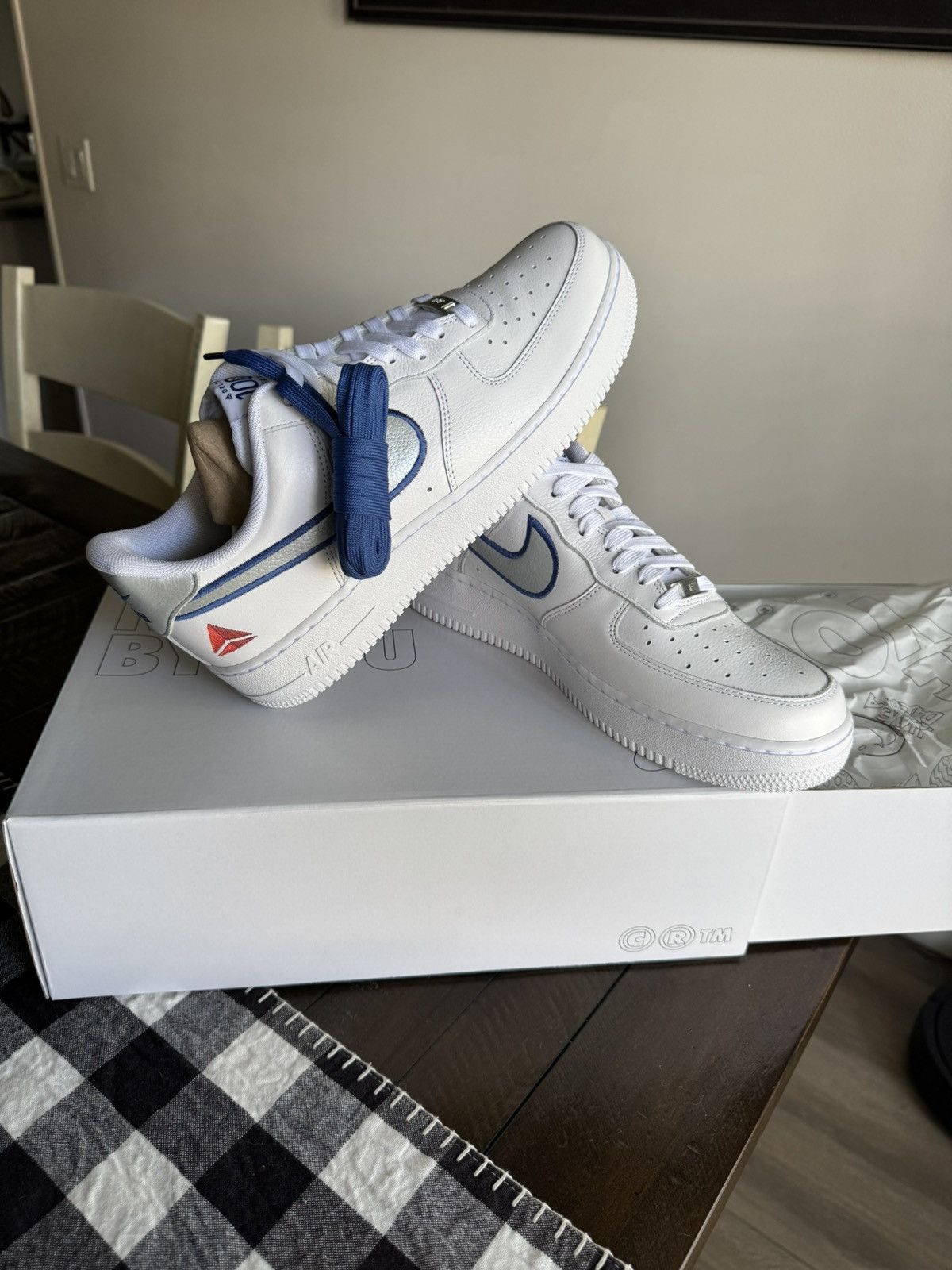 Nike Nike air force 1 x delta 100 Size US 9.5 / EU 42-43 - 6 Thumbnail