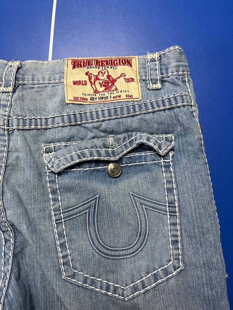 True Religion True Religion Joey Super T Denim Jeans Blue Men’s Size 40 Size US 40 / EU 56 - 17 Thumbnail