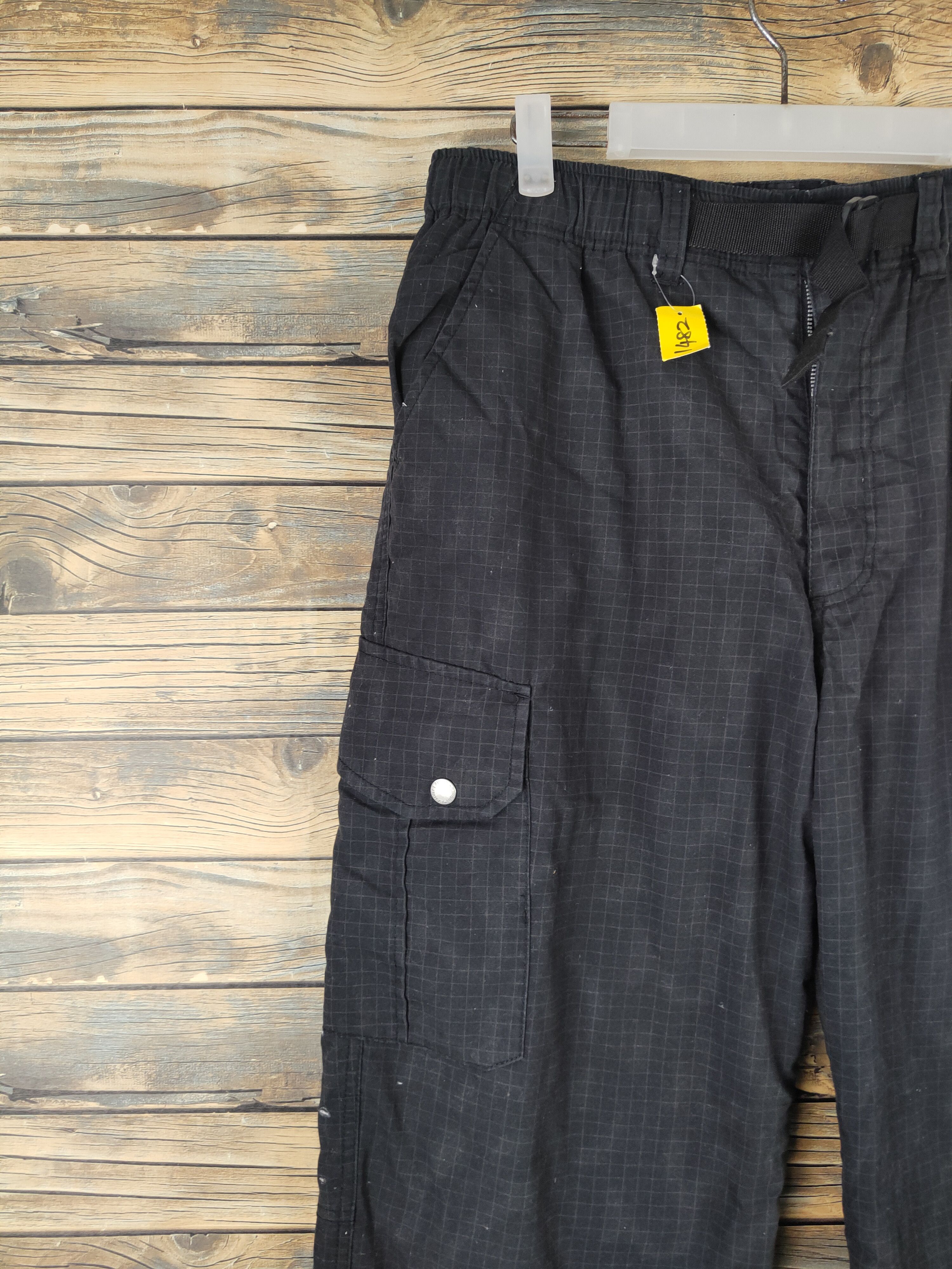 Japanese Brand Japanese Brand Black Multipocket Cargo Pants #1482 Size US 33 - 3 Thumbnail