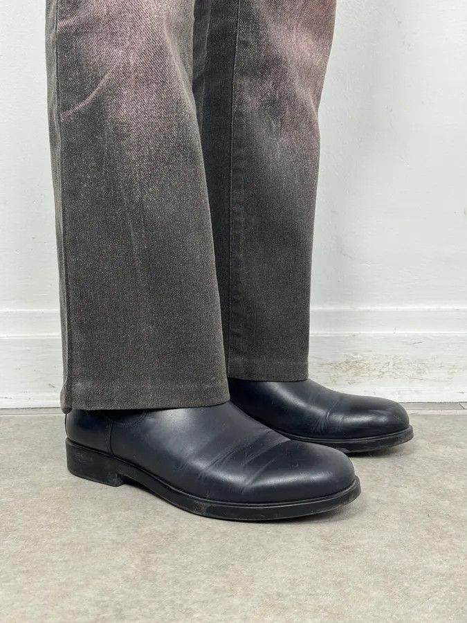Prada 2000s Prada Black Leather Chelsea Boots Size US 8.5 / EU 41-42 - 3 Thumbnail