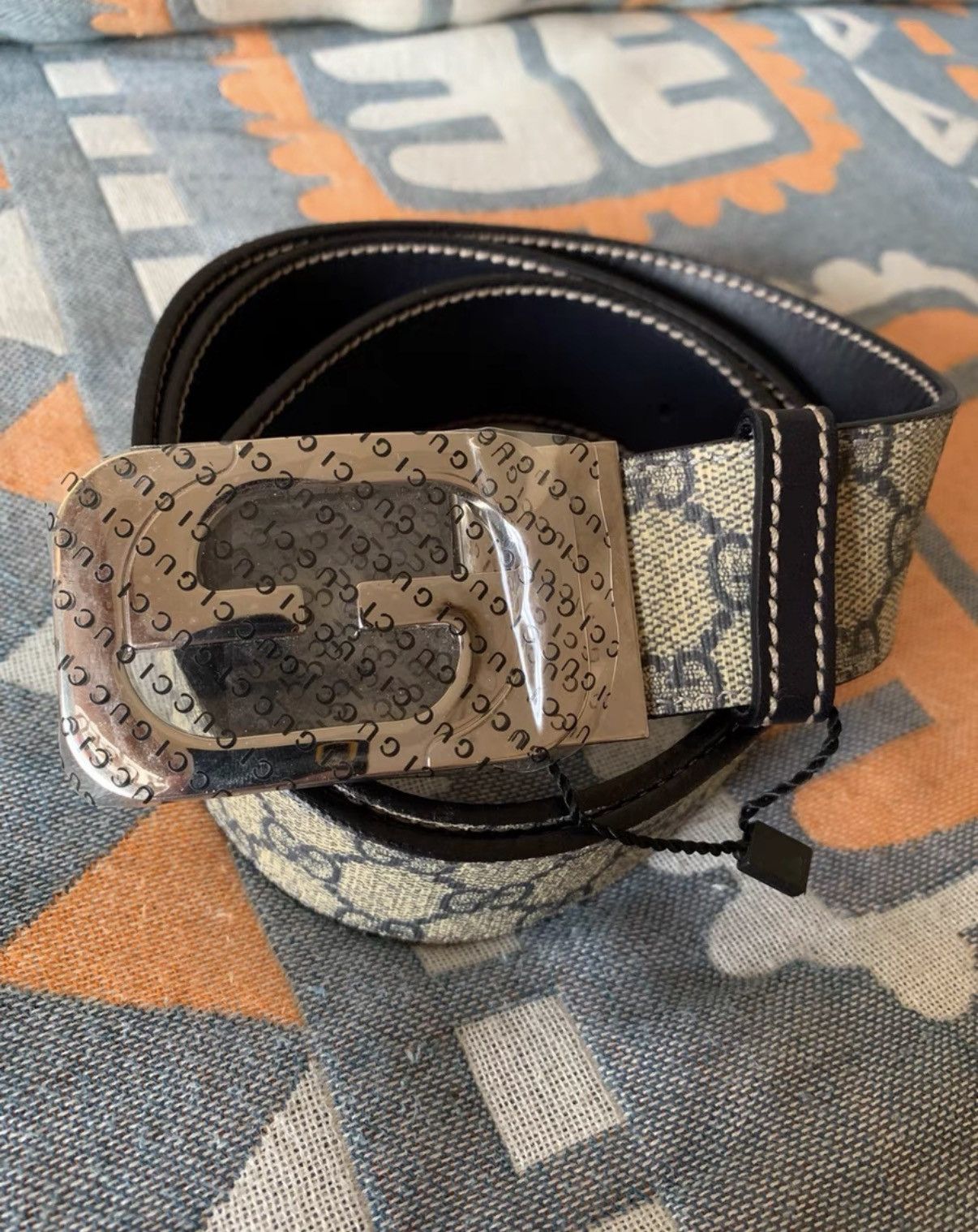 Gucci Gucci Brand New Authentic Men's Reversible Buckle Belt K16 Size ONE SIZE - 1 Thumbnail