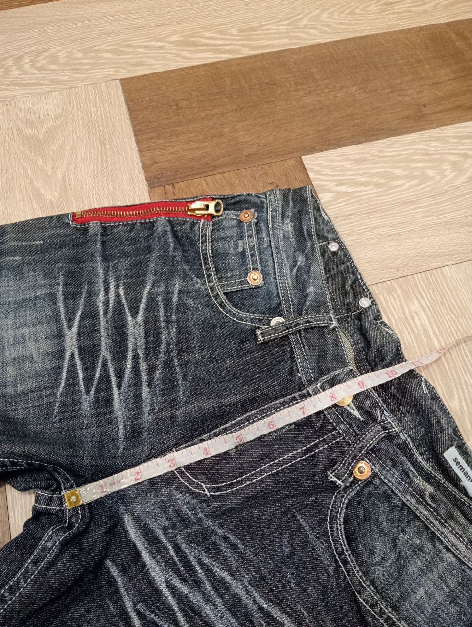 semanticdesign SEMANTIC DESIGN JAPAN RARE DISTRESSED LOOK FLARED JEANS Size US 30 / EU 46 - 13 Thumbnail