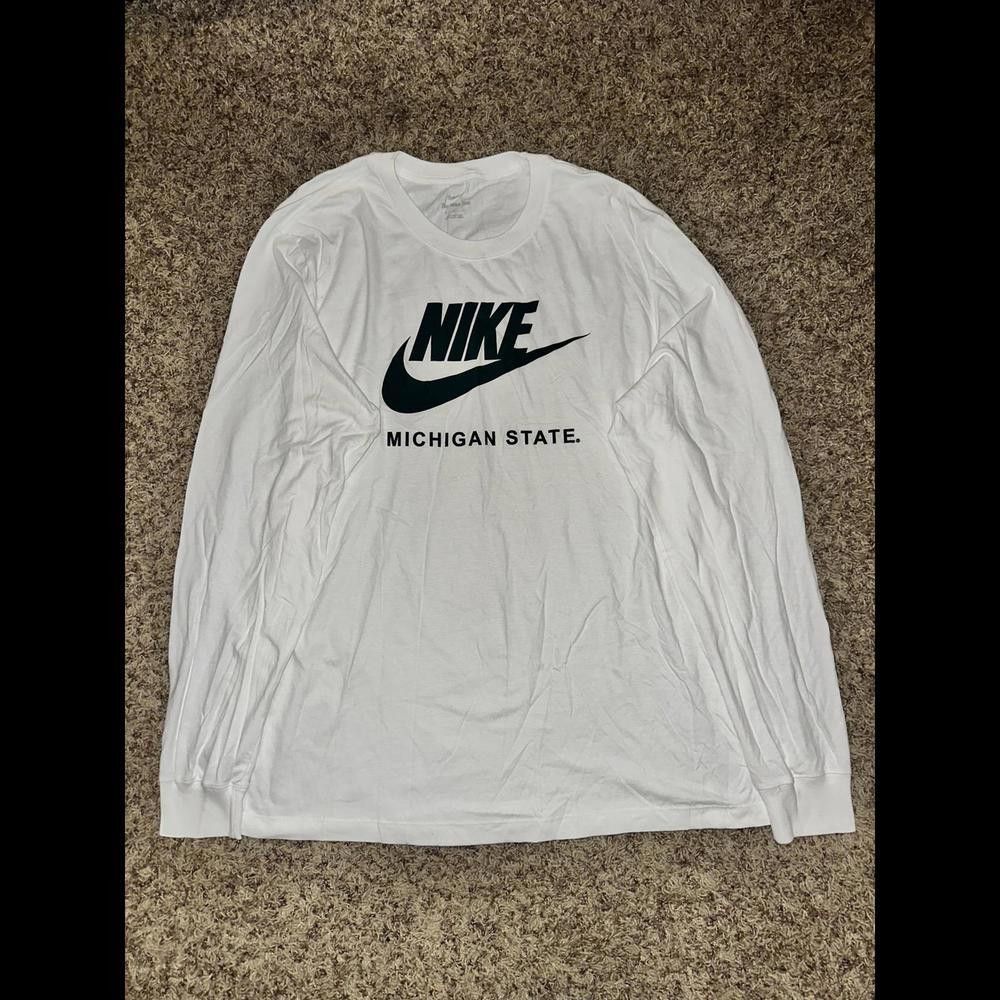 Nike Nike Men's College 365 (Michigan State) Long-Sleeve T-Shirt Size US XL / EU 56 / 4 - 1 Thumbnail