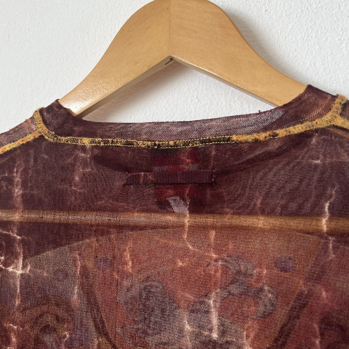 Jean Paul Gaultier Vintage Jean Paul Gaultier Zodiac mesh top 1998s Size S / US 4 / IT 40 - 6 Thumbnail