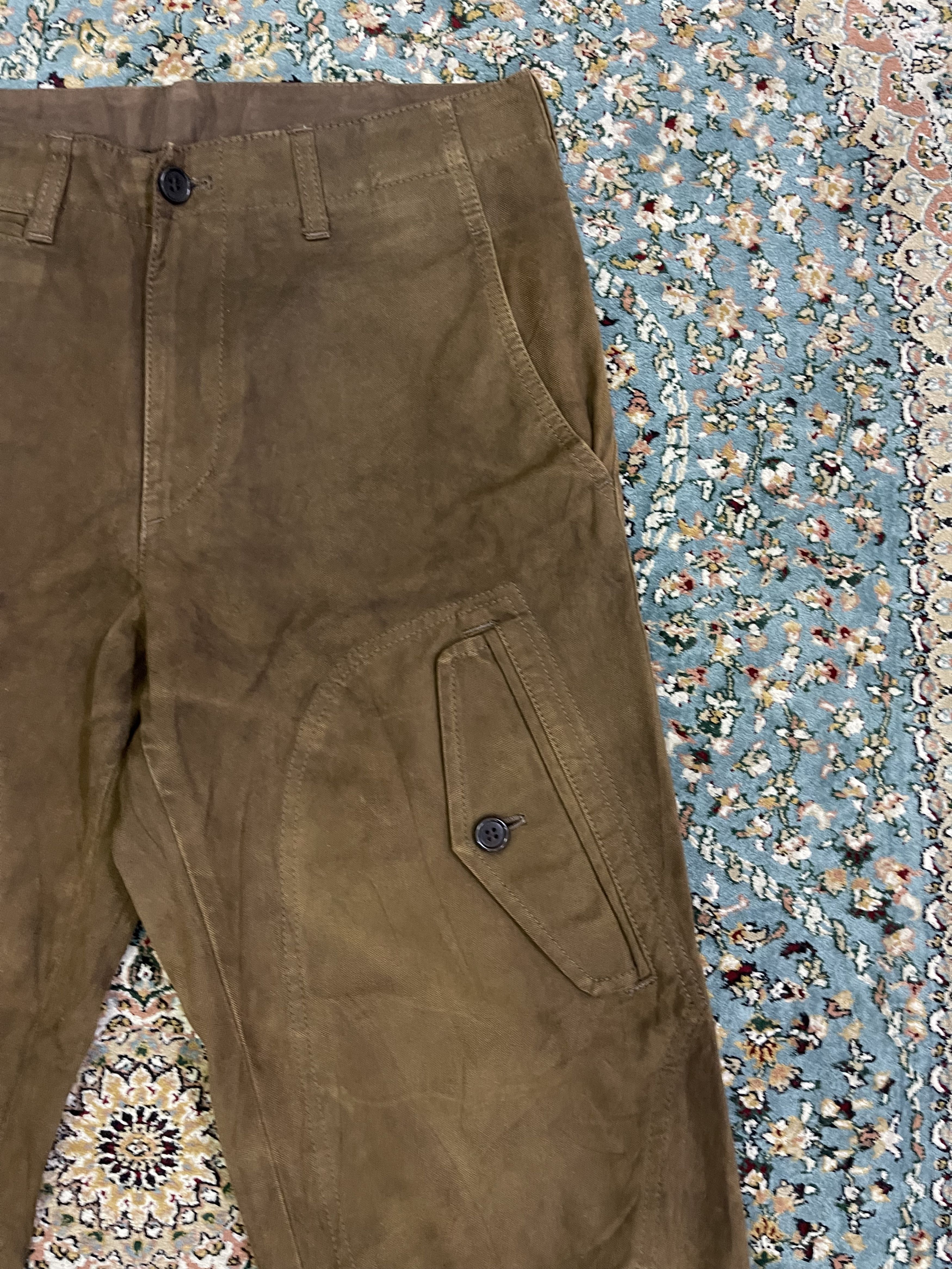 Comme des Garcons Homme Comme des Garcons Duck Canvas Cargo Trouser Size US 32 / EU 48 - 4 Thumbnail