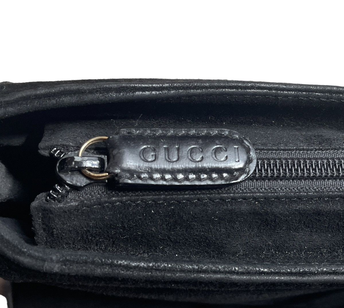 Designer × Gucci Vintage Brand Gucci Velvet Shoulder Bag 1990s Size ONE SIZE - 5 Thumbnail