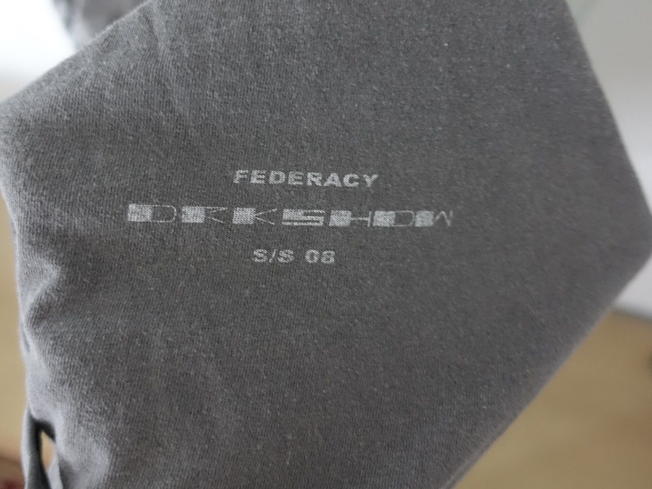 Rick Owens SS08 FEDERACY FLAG TEE Size US S / EU 44-46 / 1 - 5 Thumbnail