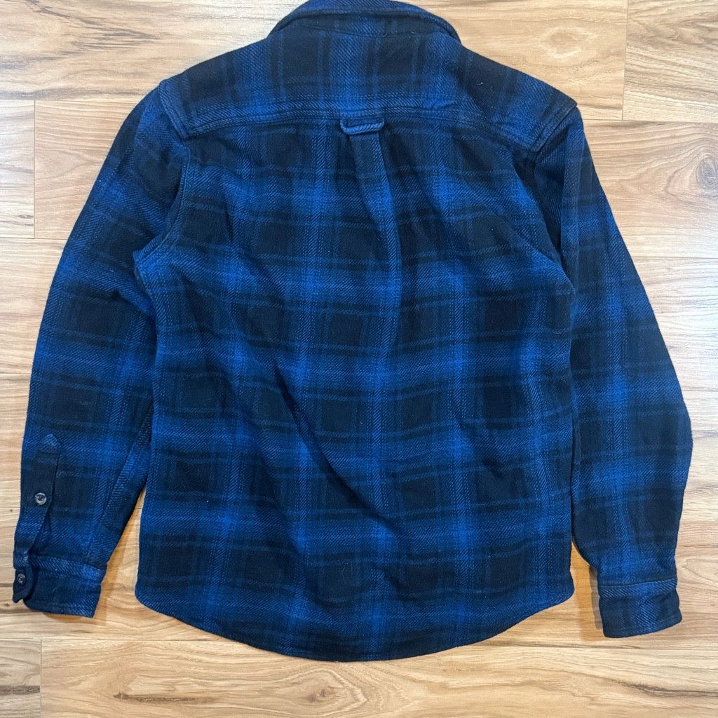 Orvis Orvis Men’s Medium Blue Plaid Flannel Shirt Jacket Size US M / EU 48-50 / 2 - 2 Thumbnail