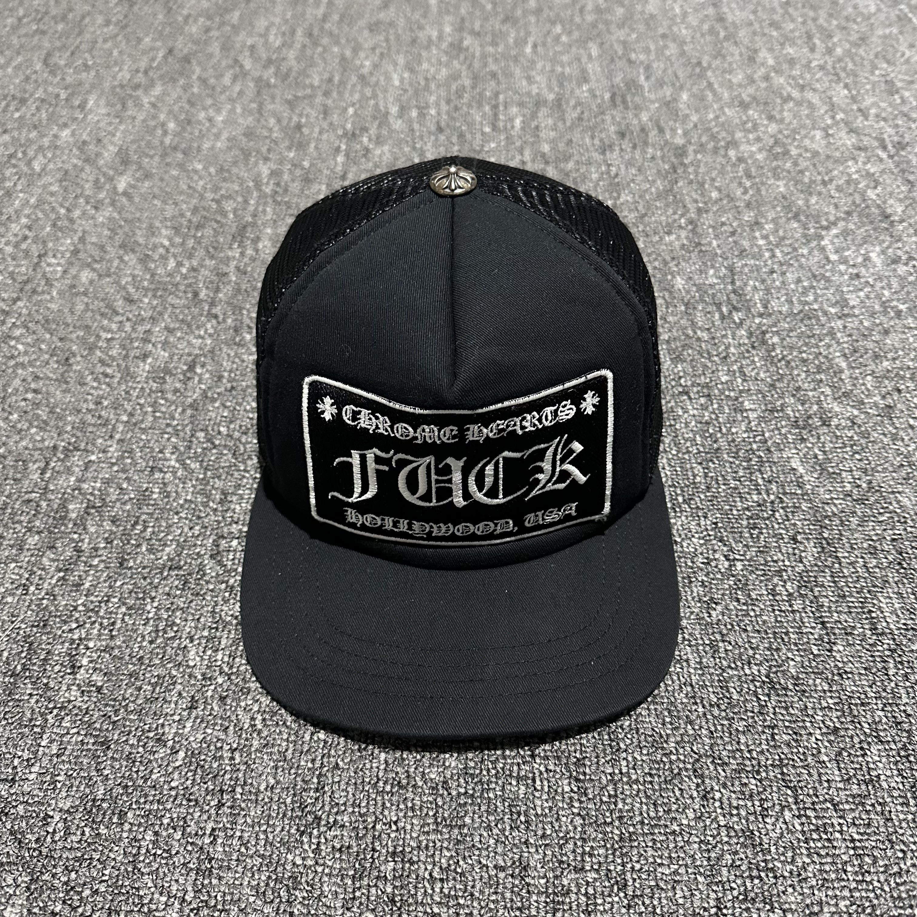 Chrome Hearts Chrome Hearts Fuck Trucker Hats Size ONE SIZE - 1 Thumbnail