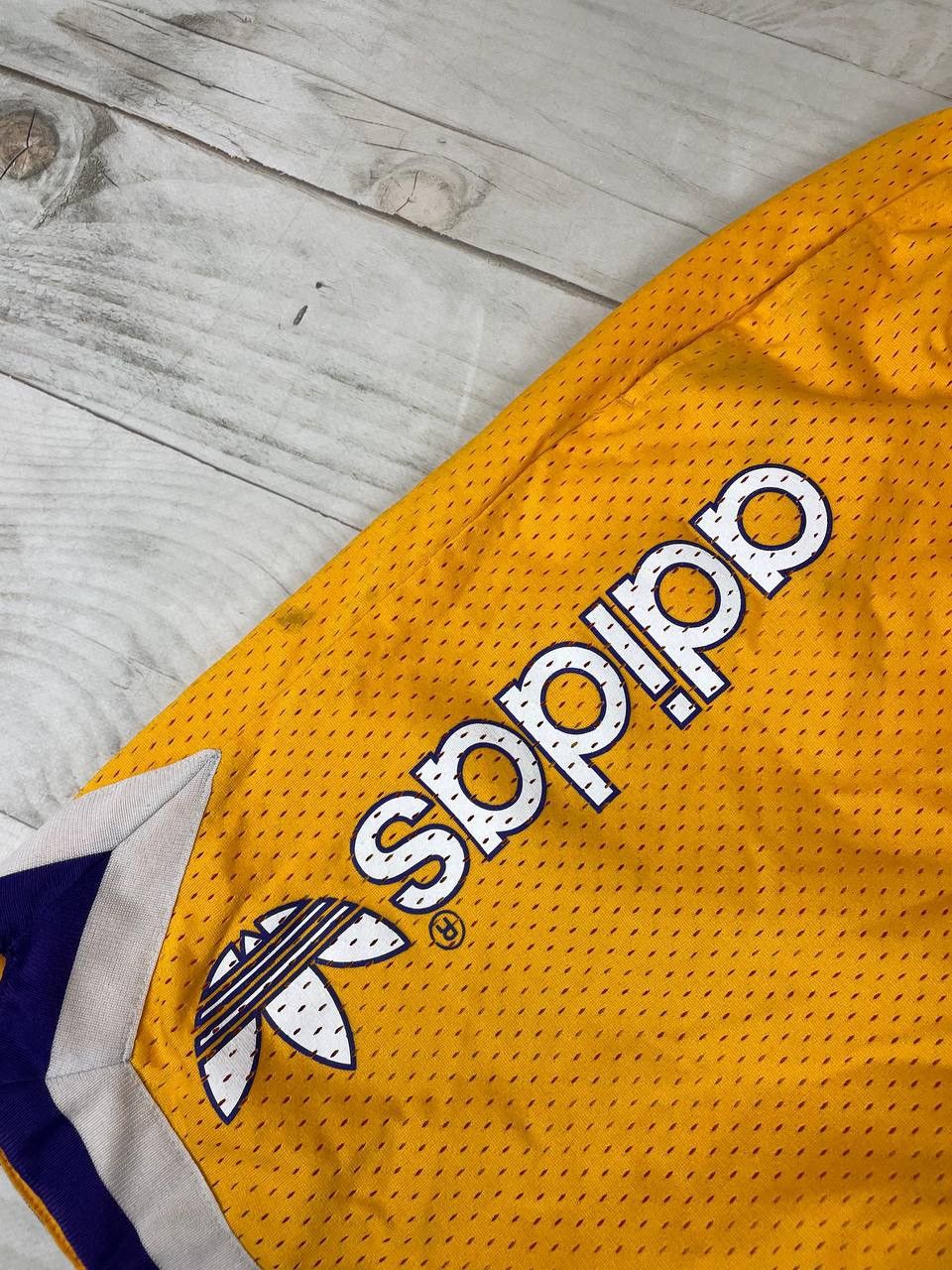 Adidas Adidas Los Angeles Lakers NBA Basketball Shorts Size US 36 / EU 52 - 9 Thumbnail