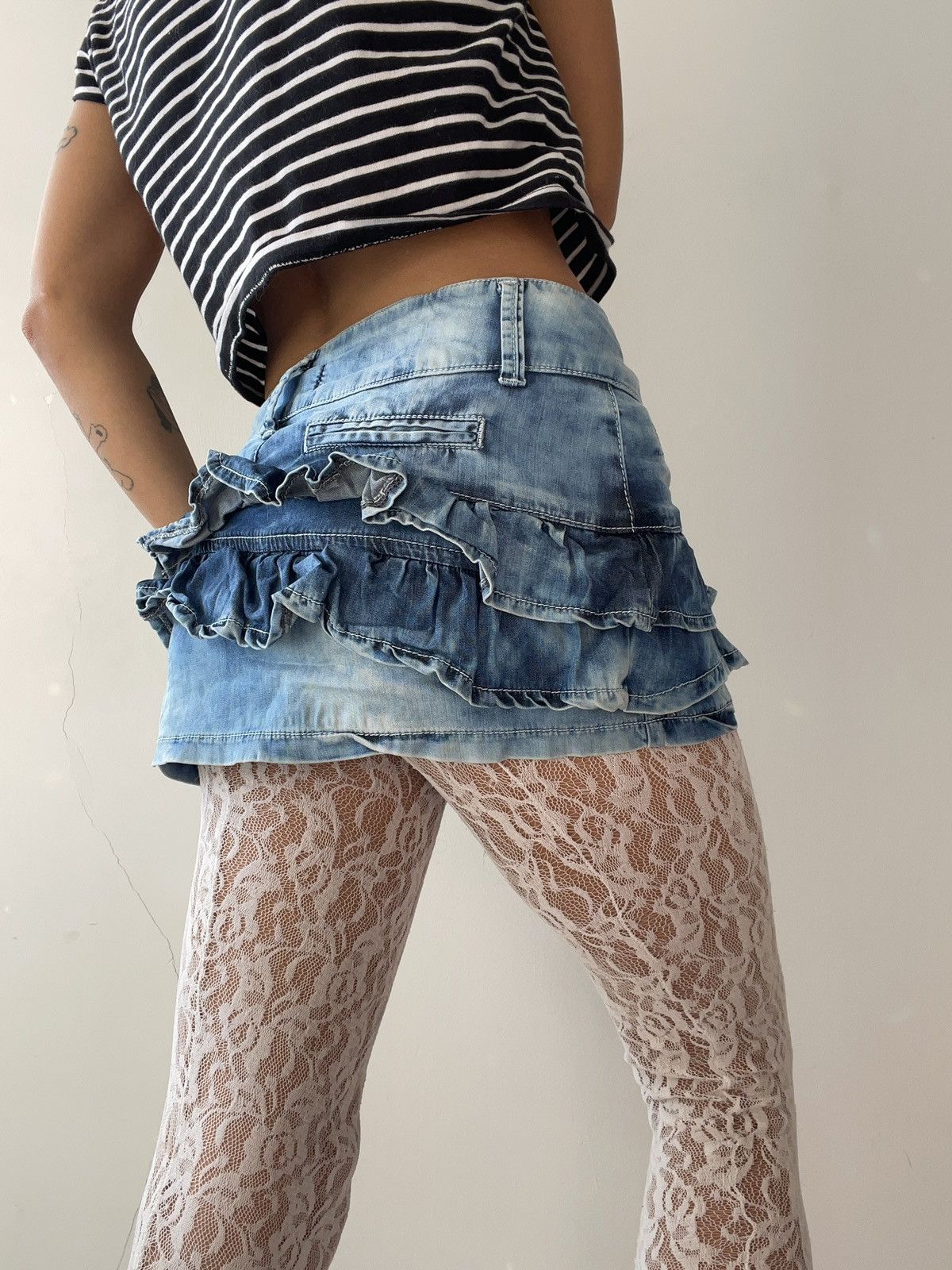 Vintage y2k skirt Size 25" / US 0 / IT 36 - 2 Thumbnail