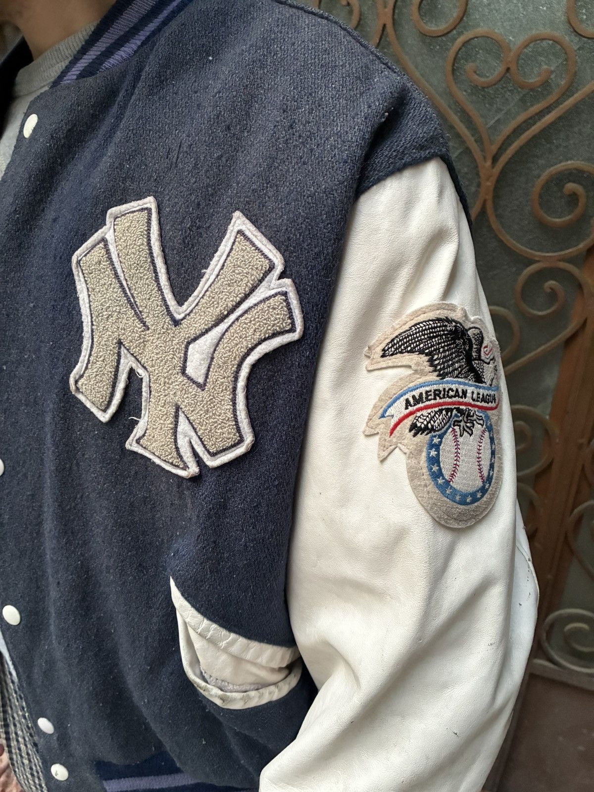 Delong DELONG MADE IN USA VARSITY JACKET NEW YORK YANKEES Size US M / EU 48-50 / 2 - 6 Thumbnail