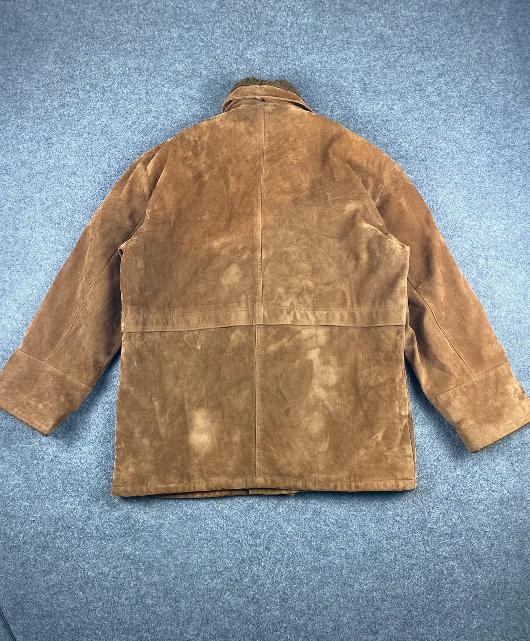 Leather alta moda leather jacket sherpa lining made in italy Size US XL / EU 56 / 4 - 11 Thumbnail