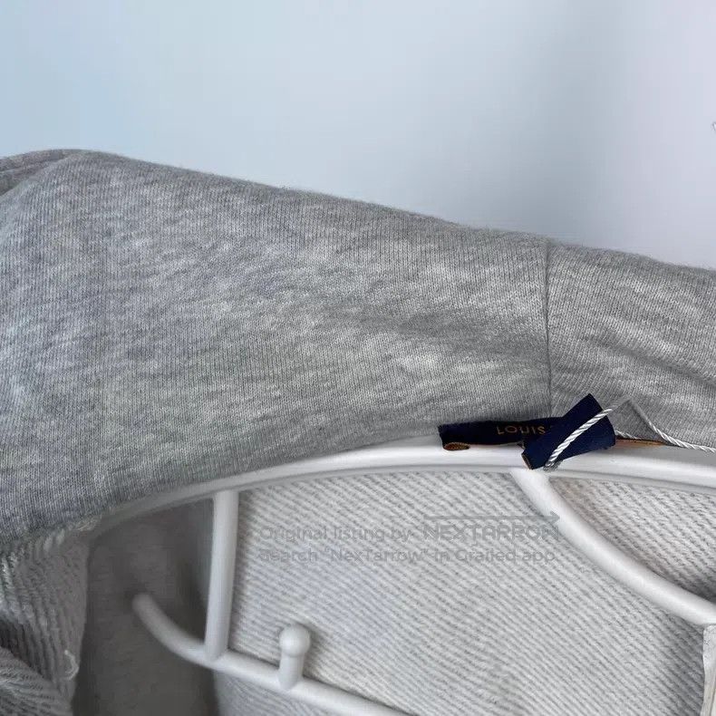 Louis Vuitton Louis Vuitton Gray cotton globe logo zip hoodie Size US M / EU 48-50 / 2 - 6 Thumbnail