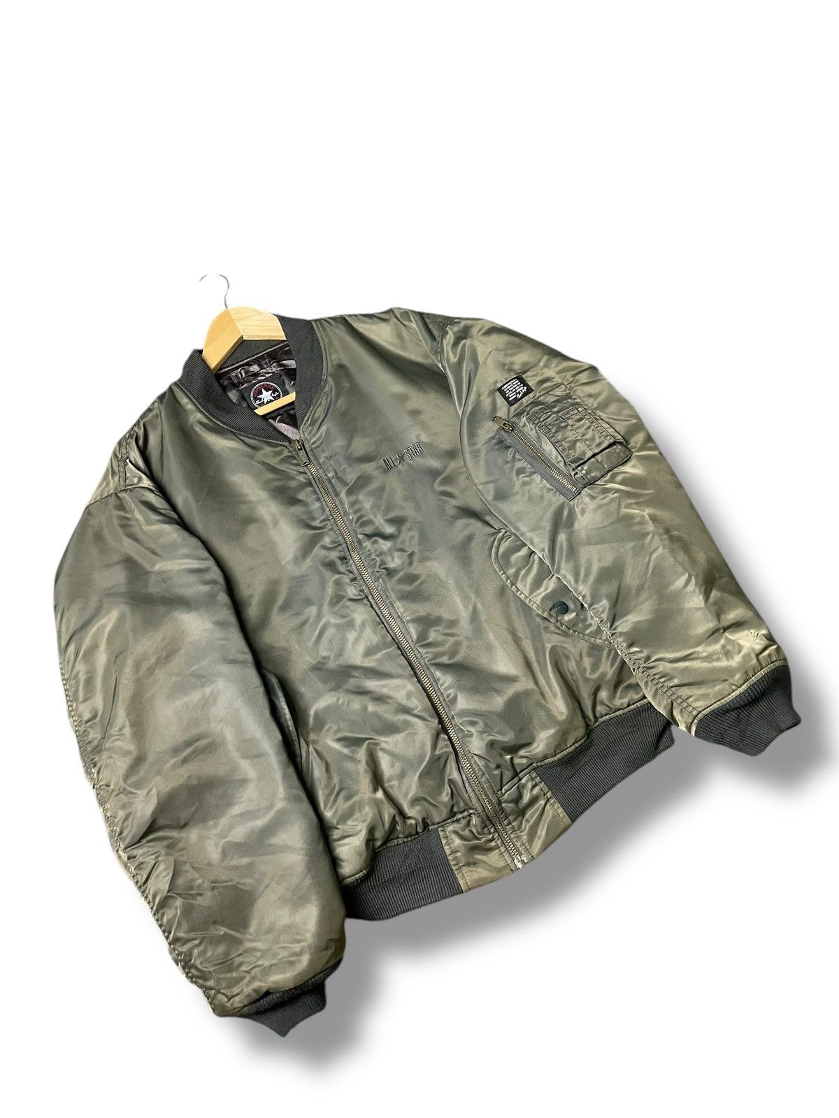 Converse × Vintage Vintage CONVERSE Bomber Jacket (71) Size US XXL / EU 58 / 5 - 4 Thumbnail