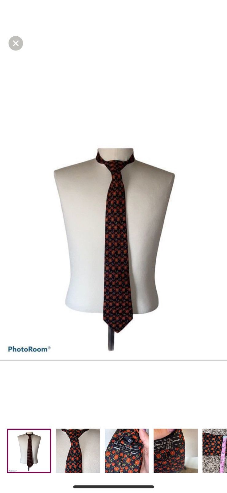Salvatore Ferragamo Salvatore Ferragamo floral silk tie Size ONE SIZE - 1 Thumbnail