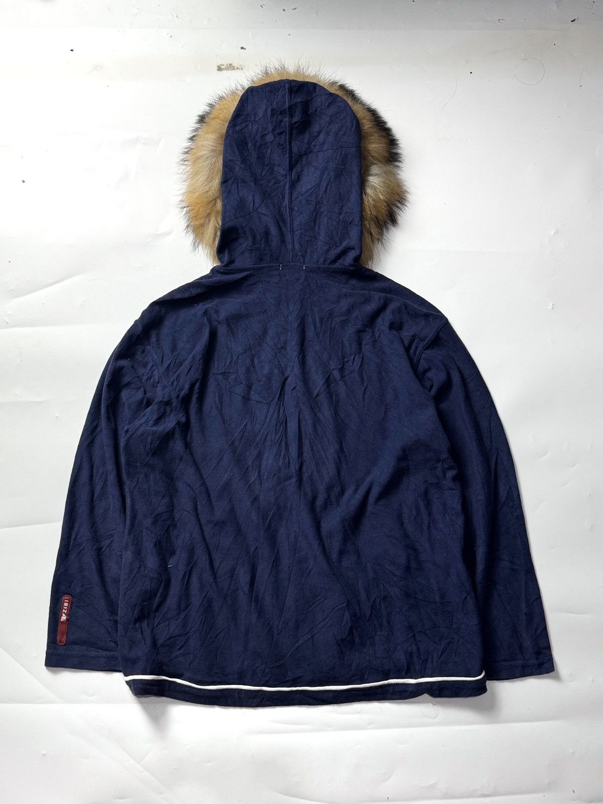 If Six Was Nine × Japanese Brand × Le Grande Bleu (L.G.B.) Japanese Fur Hoodie Ibiza Lgb style Size US M / EU 48-50 / 2 - 2 Thumbnail