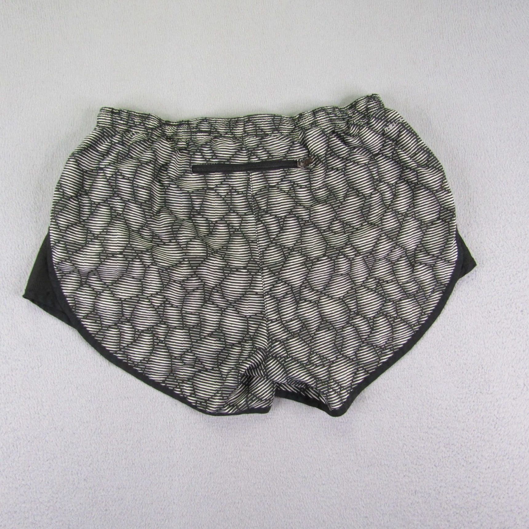 Nike Nike Shorts Womens XS Black Modern Tempo Dri Fit Print Lined Running Gym Short Women's XS Black Modern Tempo Nike Size 26" / US 2 / IT 38 - 4 Thumbnail