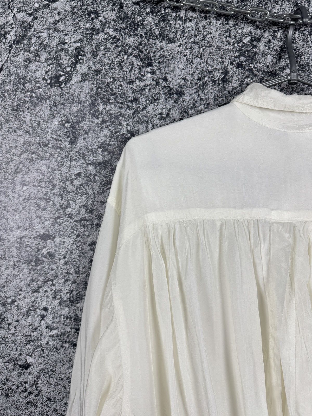 Comme des Garcons Vintage Comme Des Garcons Long Sleeve Designer Shirt Blouse Size ONE SIZE - 15 Thumbnail