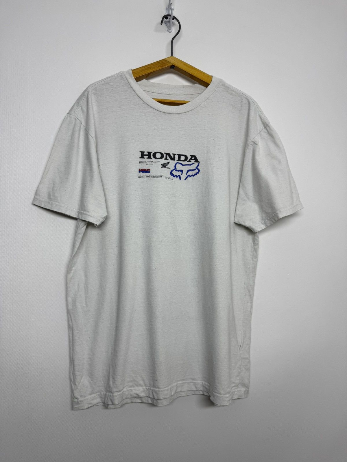 Fox Racing Vintage Y2k Honda Racing Fox T-Shirt 00’s Size US M / EU 48-50 / 2 - 5 Thumbnail
