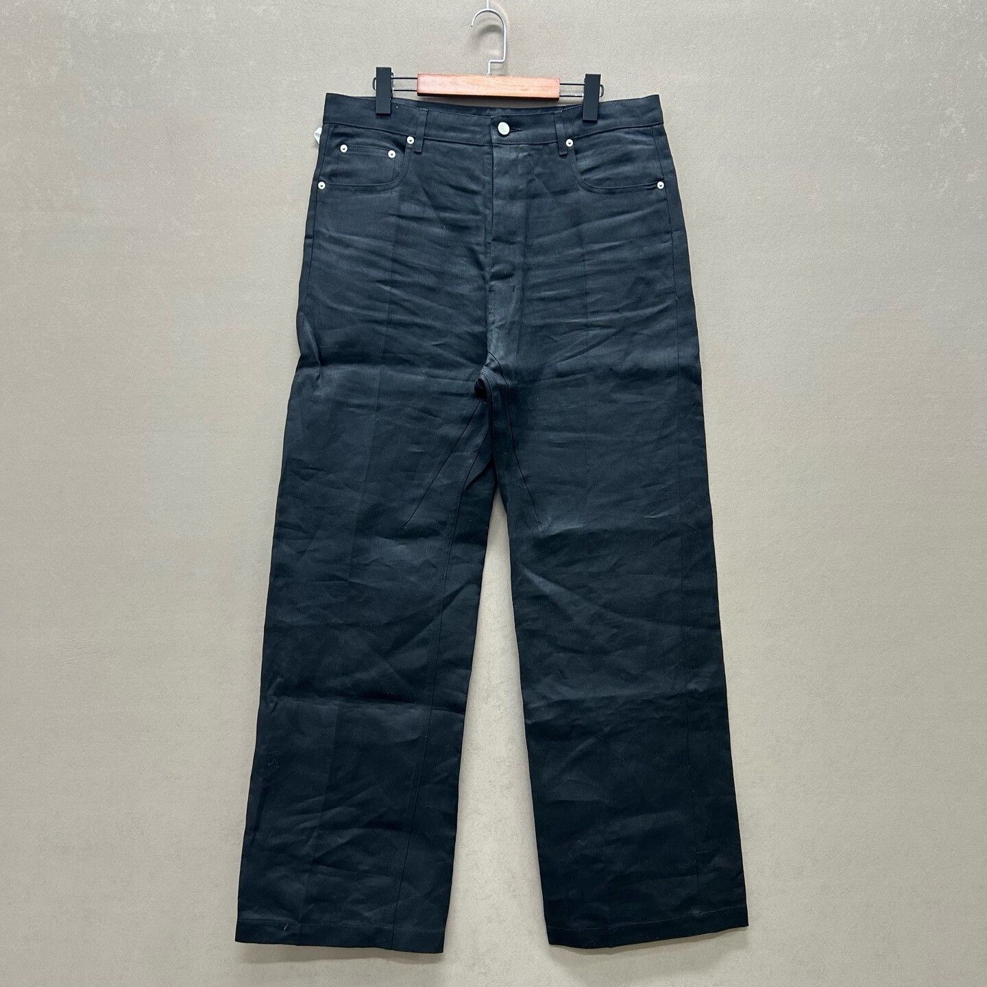 Rick Owens Rick Owens Black Cargo Pants Size 34 Size US 34 / EU 50 - 1 Thumbnail
