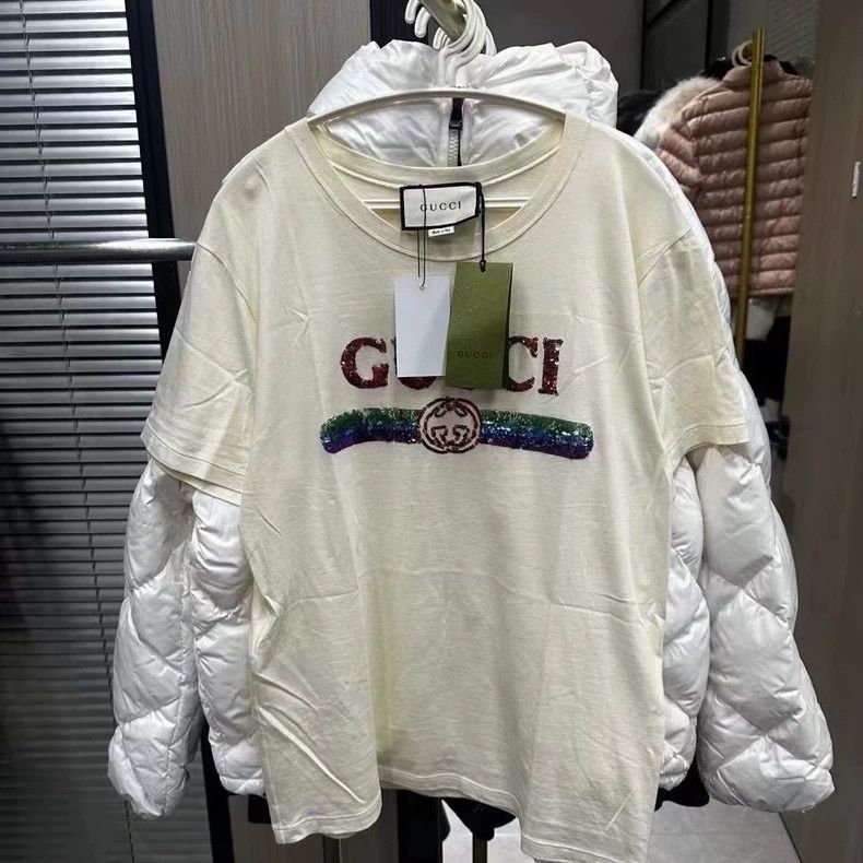 Gucci Gucci Short Sleeve T-Shirt with Logo - dmc Size US XS / EU 42 / 0 - 1 Thumbnail