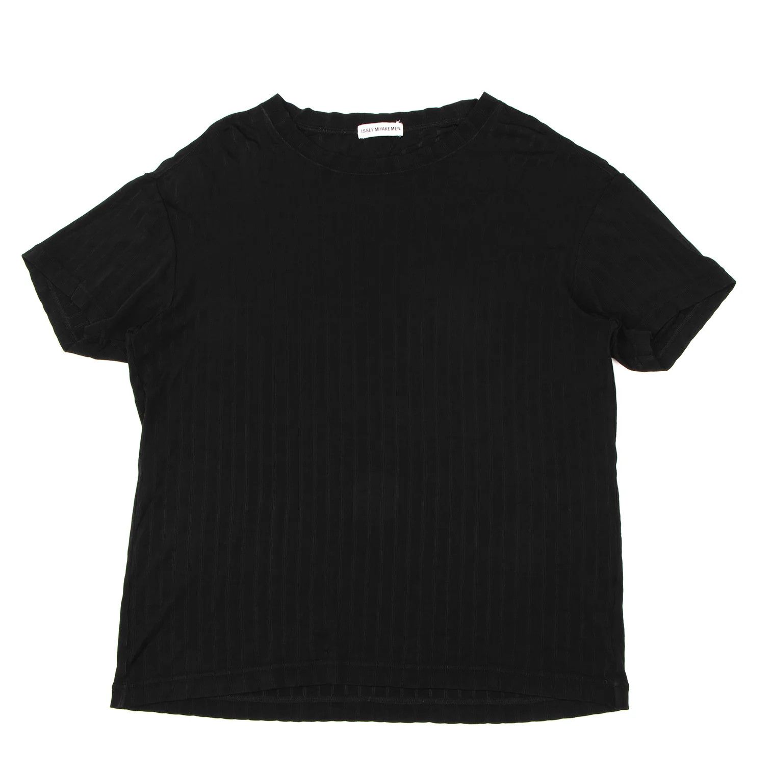 Issey Miyake Striped T-Shirt in Black, Size F Size US M / EU 48-50 / 2 - 1 Thumbnail