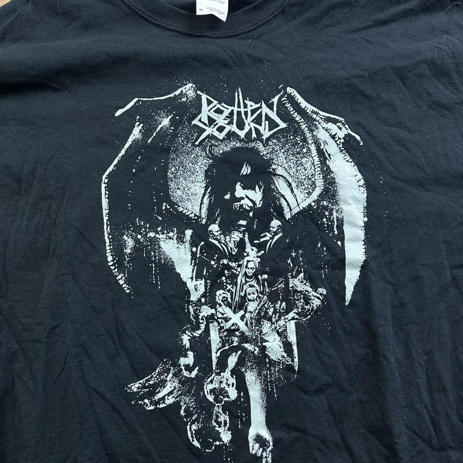 Other Vintage rotten sound Black and white Terror t-shirt Size US XL / EU 56 / 4 - 2 Thumbnail