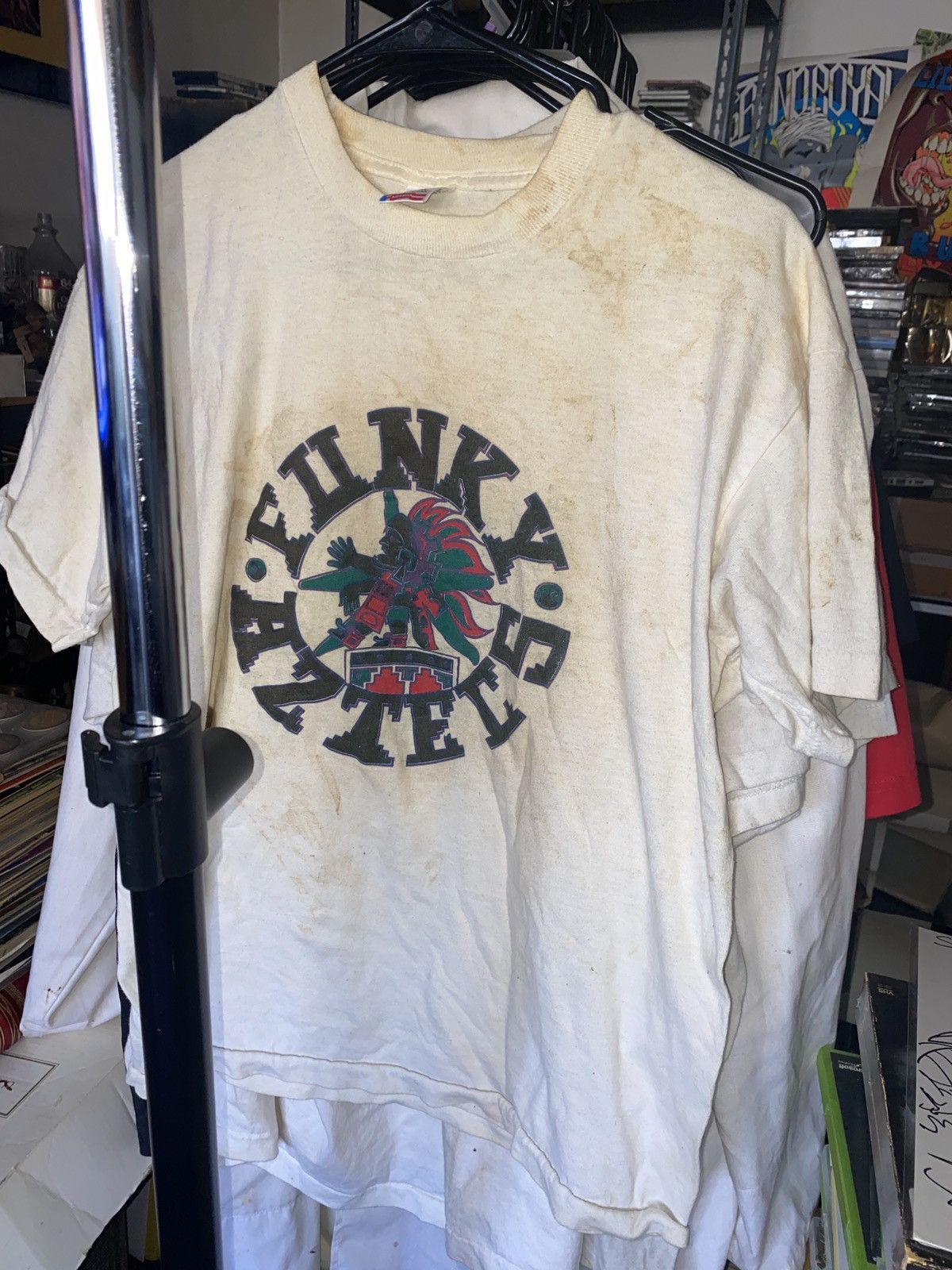 Band Tees × Rap Tees × Vintage Funky Aztecs 2pac tshirt size large used Size US L / EU 52-54 / 3 - 1 Thumbnail