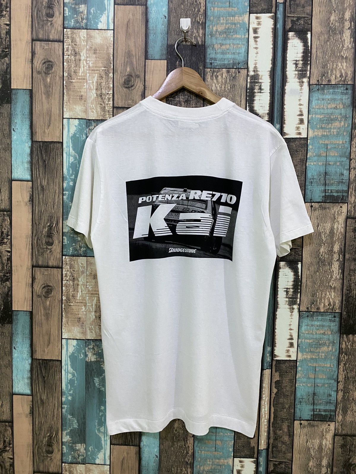 Vintage Potenza RE710 Mercedes Bridgestone T Shirt