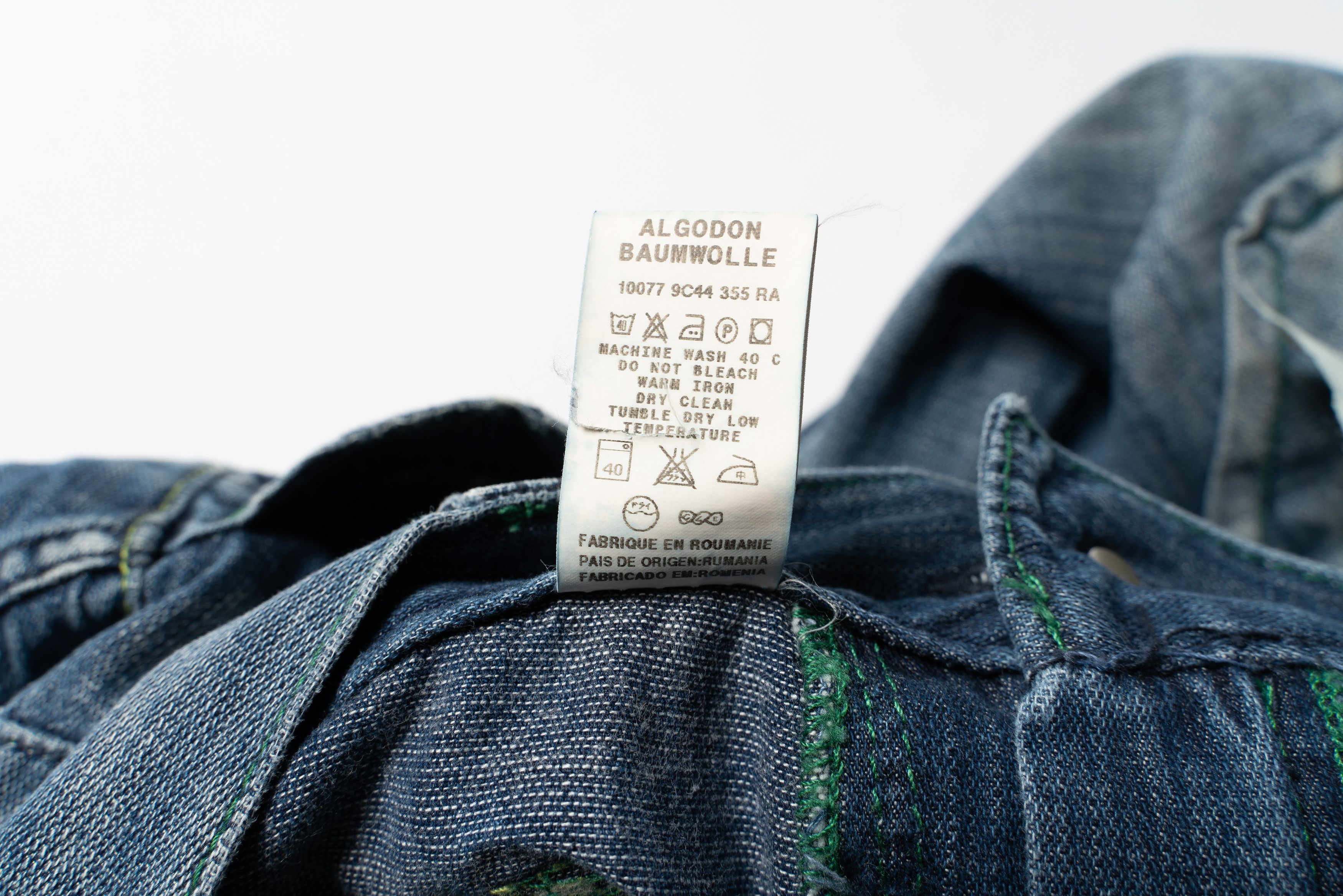 Energie 🔵ENERGIE Vintage Distressed Denim Jeans Y2K Size US 32 / EU 48 - 9 Thumbnail
